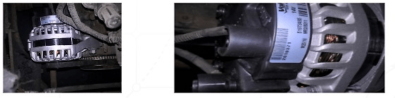 No differences in Valeo´s configuration alternator installation process vs OE configuration . Same installation and removal in both